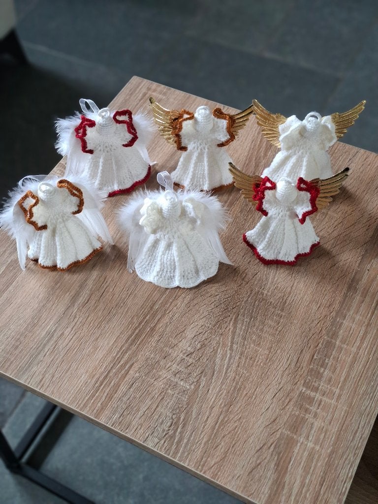 Gehaakte engeltjes, Ophalen, Nieuw, Haken