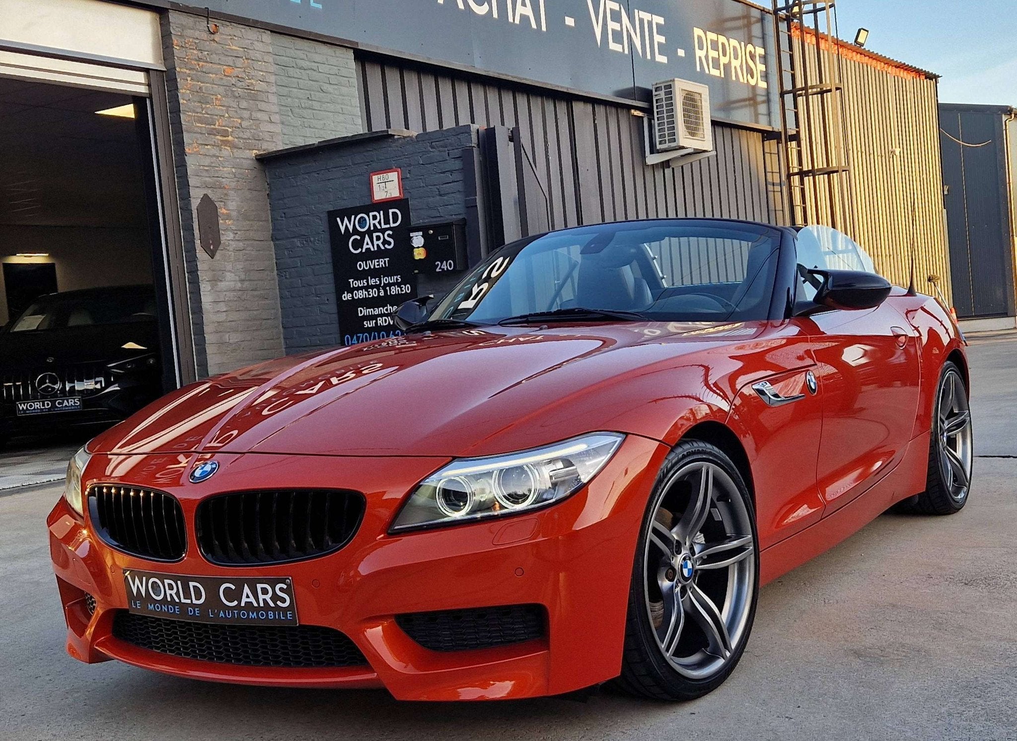 BMW Z4 2.0i sDrive18i PACK M - SERIE SPECIALE - HARDTOP - LE, Auto's, Achterwielaandrijving, Gebruikt, Cabriolet, Xenon verlichting