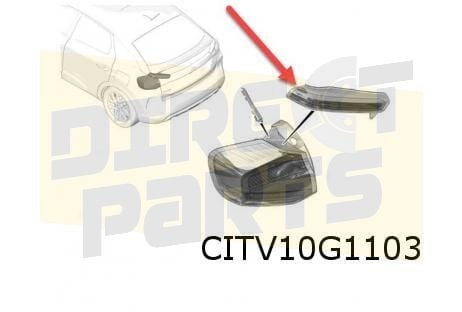 Citroën C4 achterlicht Links (boven binnen) Origineel! 98311, Autos : Pièces & Accessoires, Neuf, -, -, Envoi