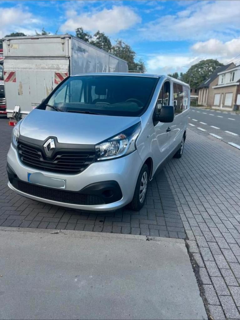Renault Trafic 7 places avec cabine double 2019, Autos, Renault, Entreprise, Trafic, Caméra de recul, Bluetooth, Vitres électriques