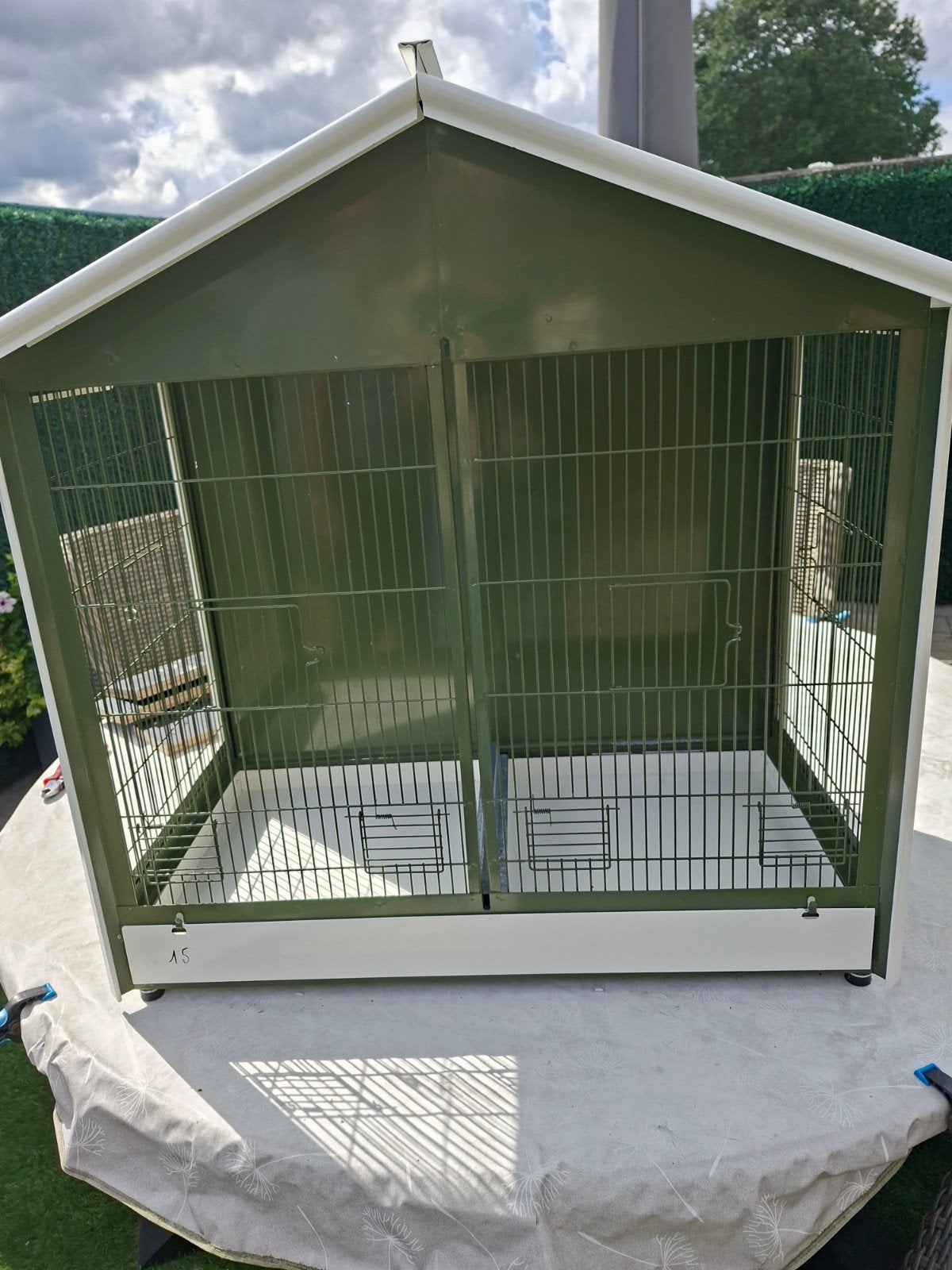 vogelkooi, Ophalen, Vogelkooi