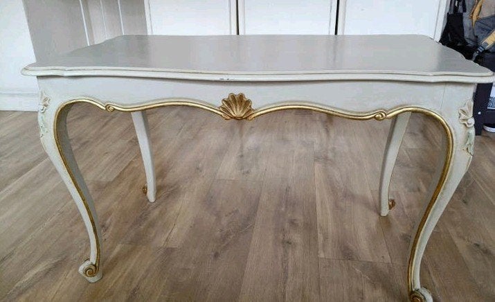 Mooie vintage bijzettafel, Huis en Inrichting, Ophalen, Gebruikt, 50 tot 100 cm, 25 tot 50 cm