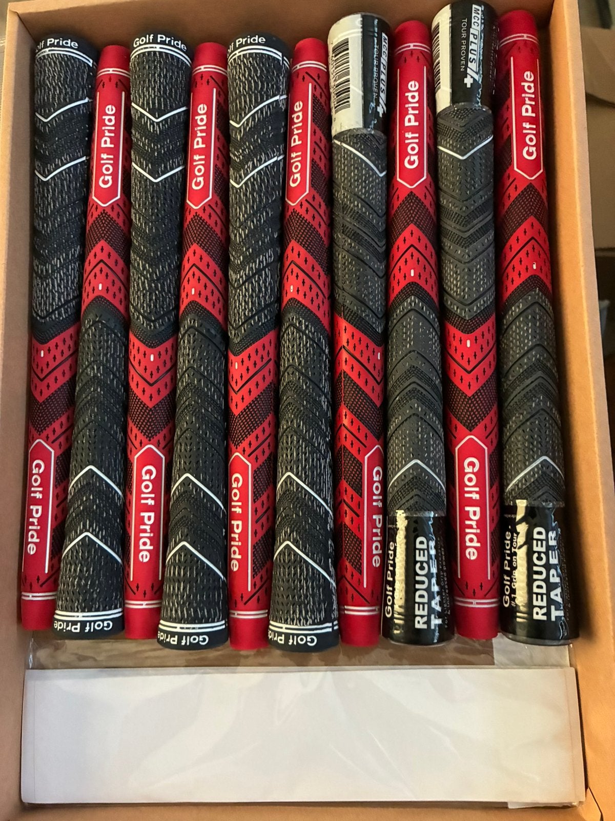 NIEUWE Golfgrips MCC4. Golf PRIDE  STANDAARD of MEDIUM, Sport en Fitness, Ophalen of Verzenden, Nieuw