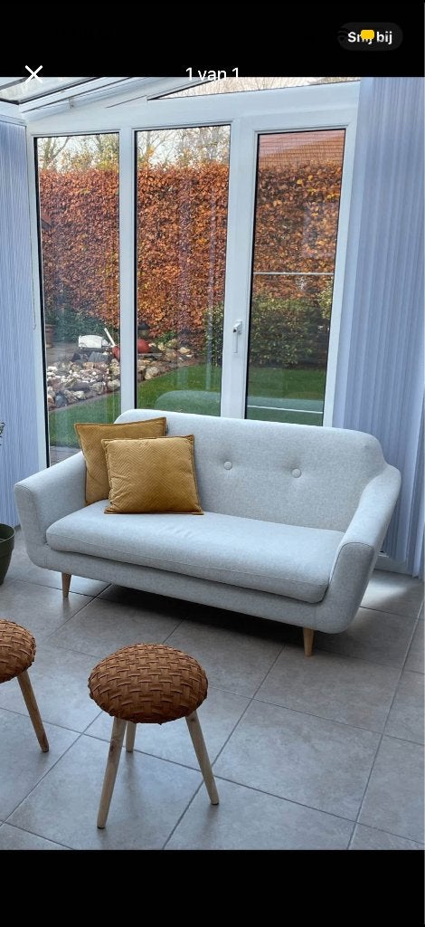 Bank - zetel - tweezit, Huis en Inrichting, Zetels | Zetels, Ophalen, 150 tot 200 cm, Tweepersoons, 75 tot 100 cm