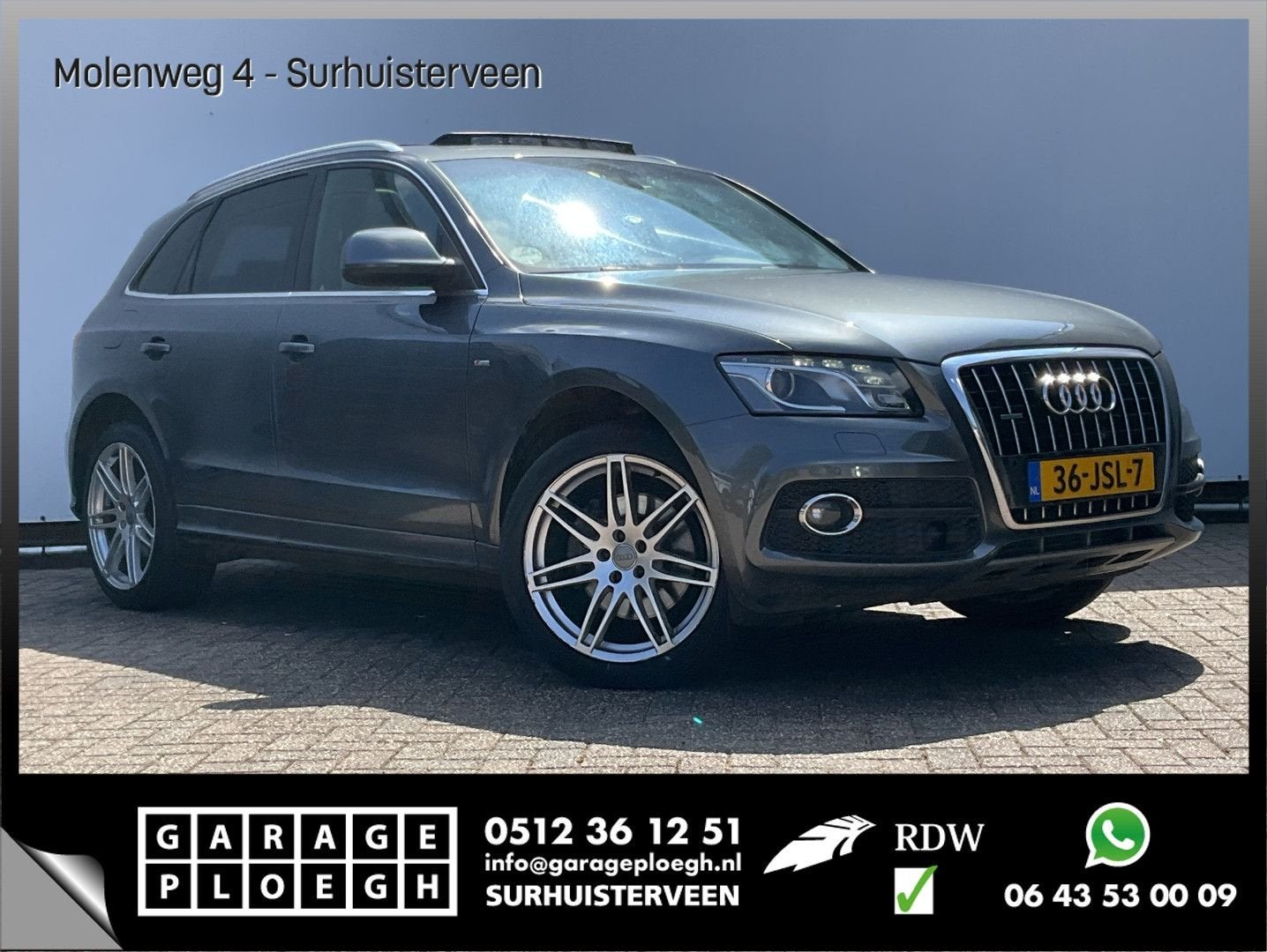 Audi Q5 3.0 TDI quattro Pro Line S-Line Automaat Pano Trekha, Autos, Audi, Argent ou Gris, Achat, 199 g/km, Entreprise