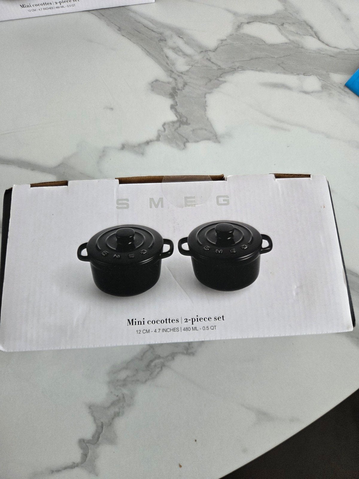 smeg cocottes 12cm nieuw in verpakking, Ophalen of Verzenden, Nieuw