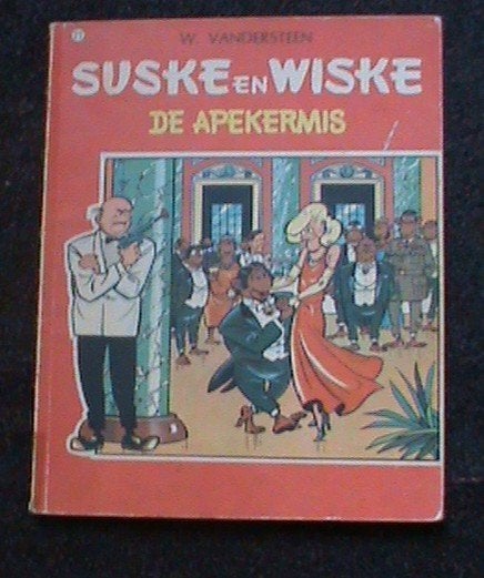Suske en Wiske De apekermis 1e druk matte versie 1967, Une BD, Enlèvement ou Envoi, Utilisé
