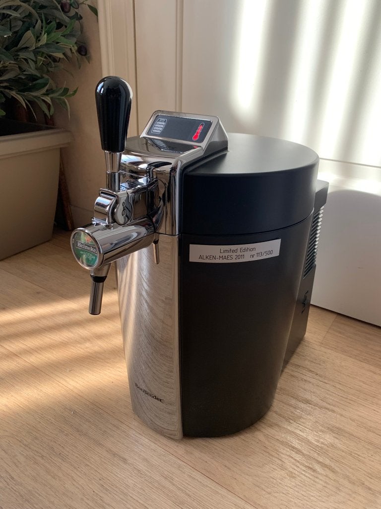 Pompe à bière KRUPS Alken-Maes "Edition Limitée" 113/500, Electroménager, Enlèvement, Utilisé, Krups