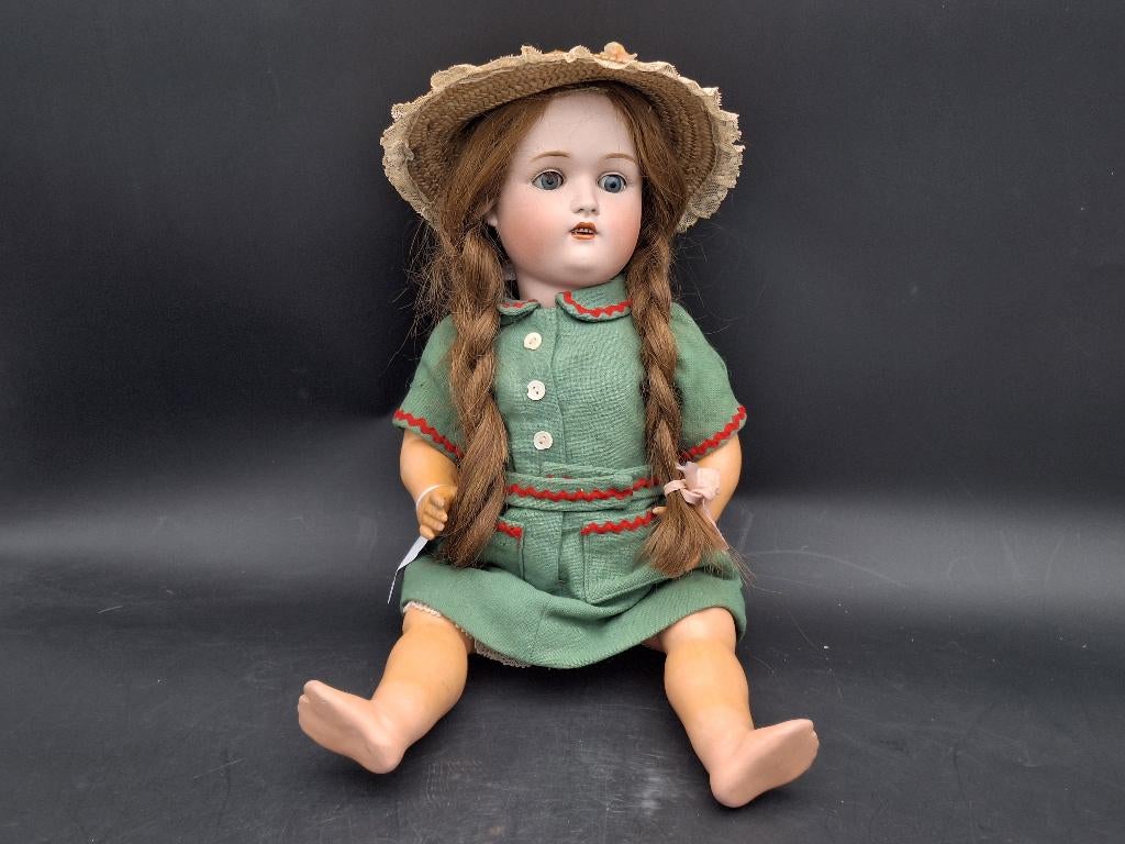 oude porseleinen pop, begin 1900, Antiek en Kunst, Ophalen of Verzenden