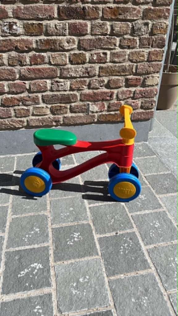 loopfietsje, Ophalen