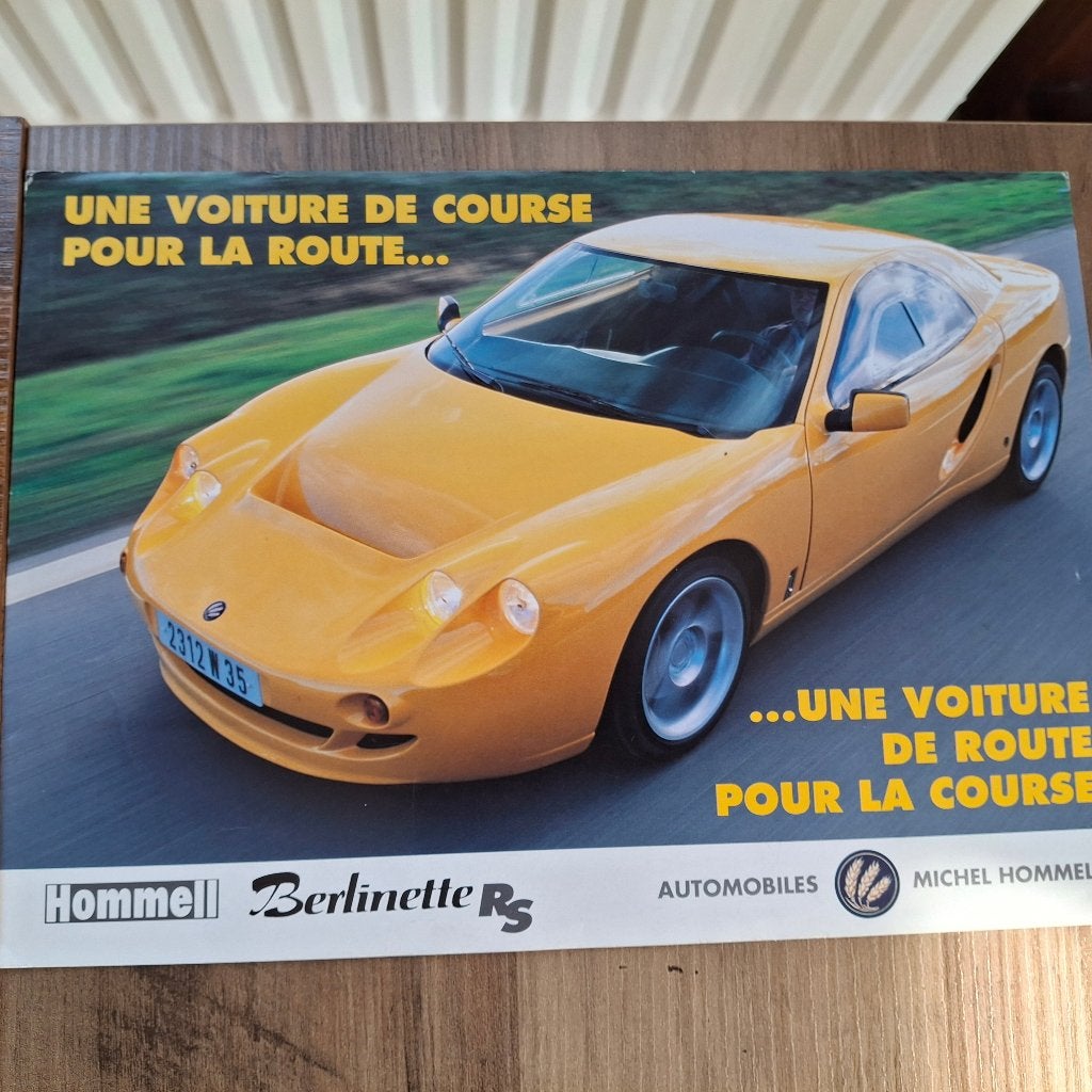 HOMMELL  BERLINETTE  RS, Ophalen of Verzenden, Nieuw, Overige merken