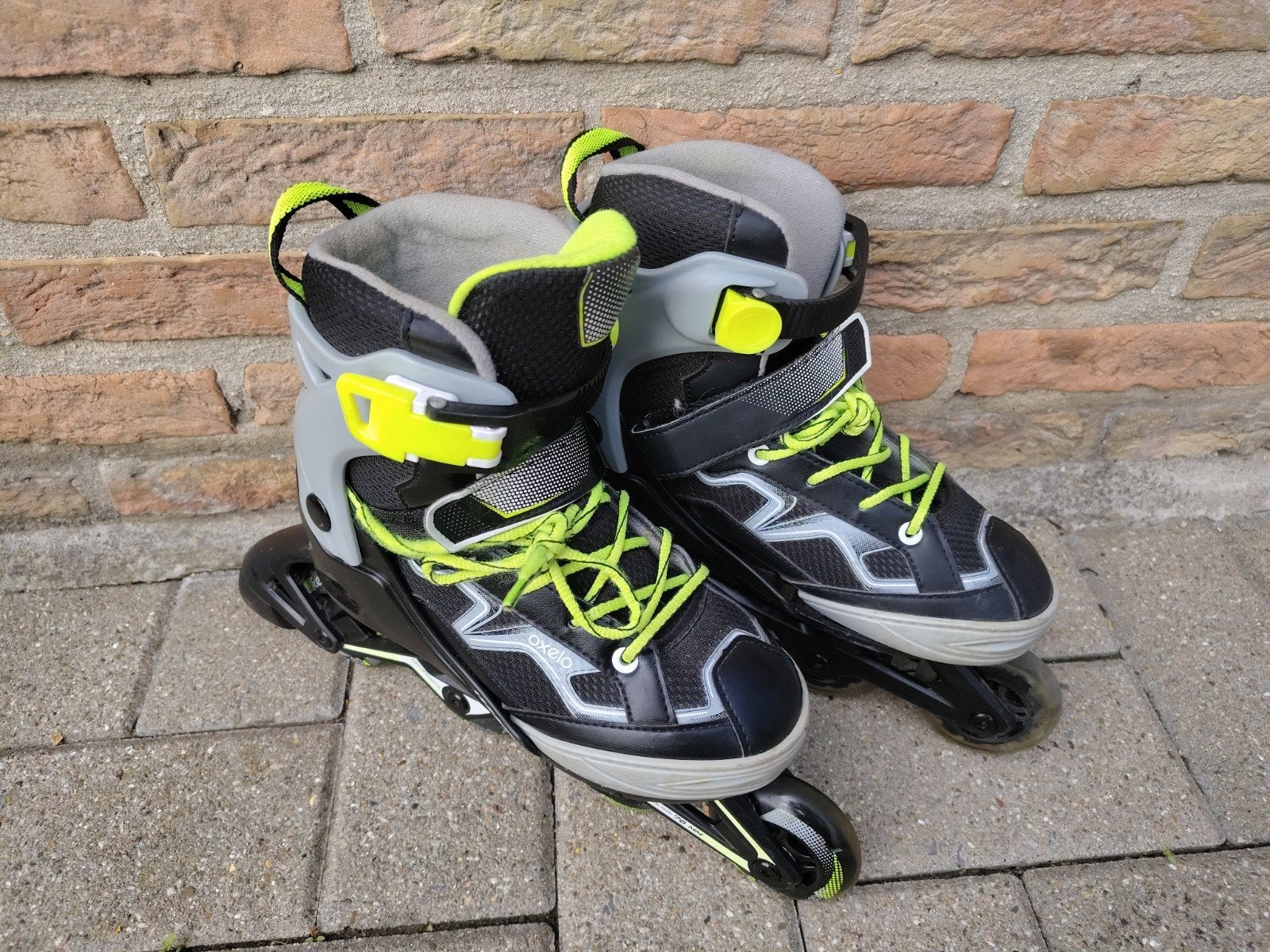 Oxelo Fit 3 Junior Verstelbare Skeelers / Skates – Maat 35 t, Sport en Fitness, Verstelbaar, Kinderen, Overige typen, Ophalen of Verzenden