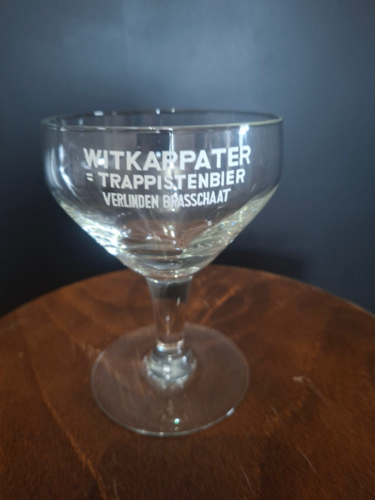 Verre ancien de Witkappater Brasschaat., Enlèvement