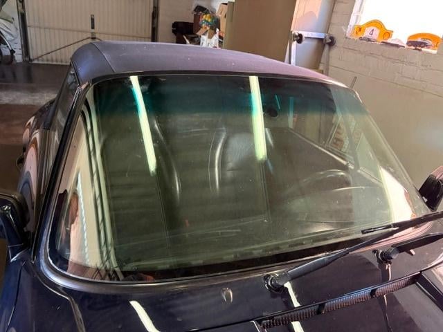 Voorruit Porsche 911 oldtimer - met groene zonneband., Auto's, Porsche, Particulier, Te koop