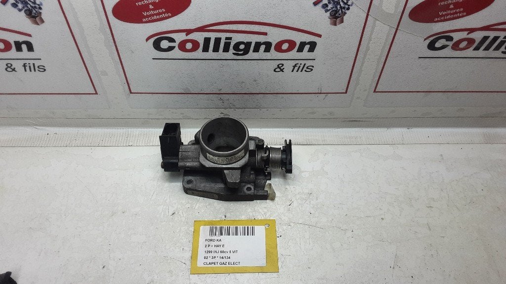 BOITIER PAPILLON Ford Ka I (96BR9E927DA95BF9B989), Mevr. I. Hauben, Rue de l'Espoir 34 34
4030  GRIVEGNÉE, BE, Info@Collignon.be