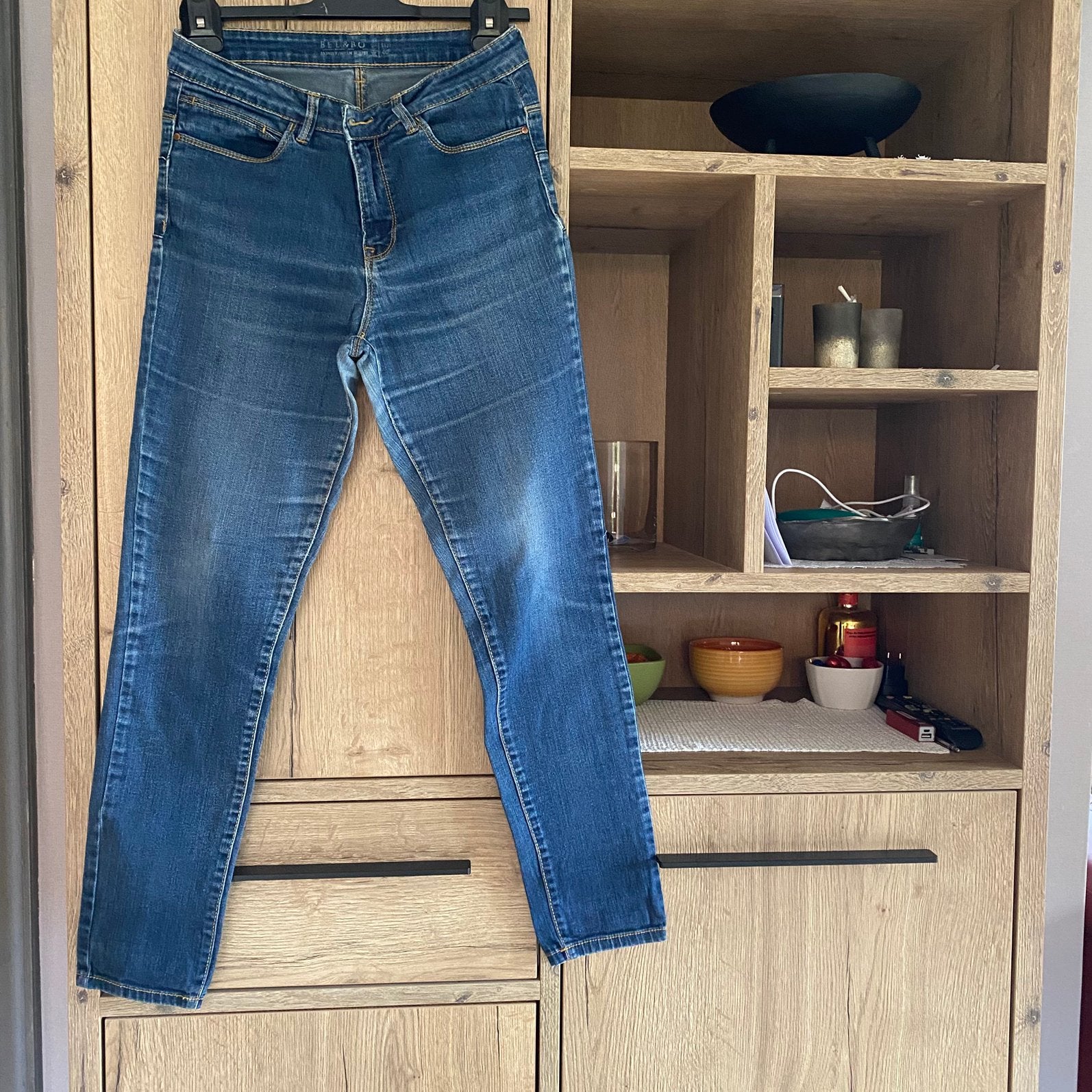 Skinny jeans maat 40, Ophalen, Gedragen