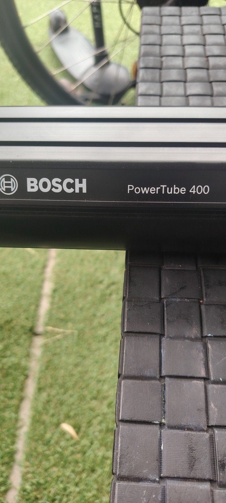 Batterij Bosch power tube 400, Ophalen