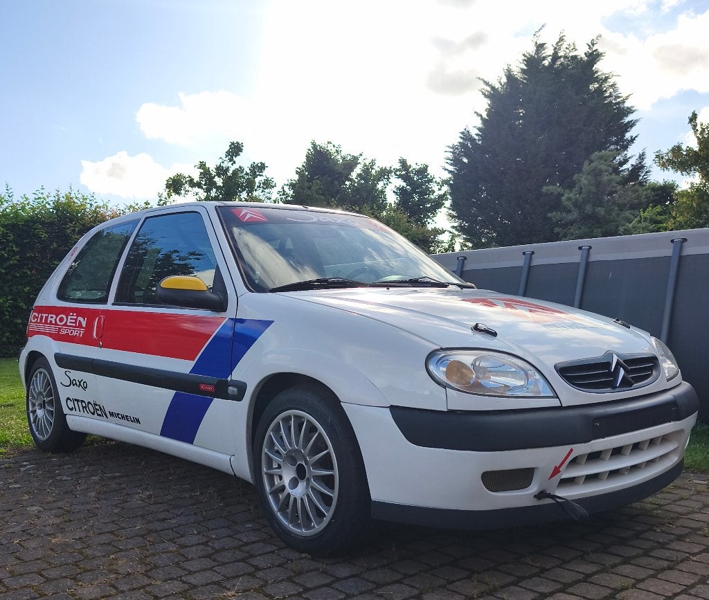 Citroen Saxo VTS 16v rallywagen (rallye), Auto's, Citroën, Particulier, Saxo, Benzine, Euro 3, Stadsauto, 2 deurs, Handgeschakeld