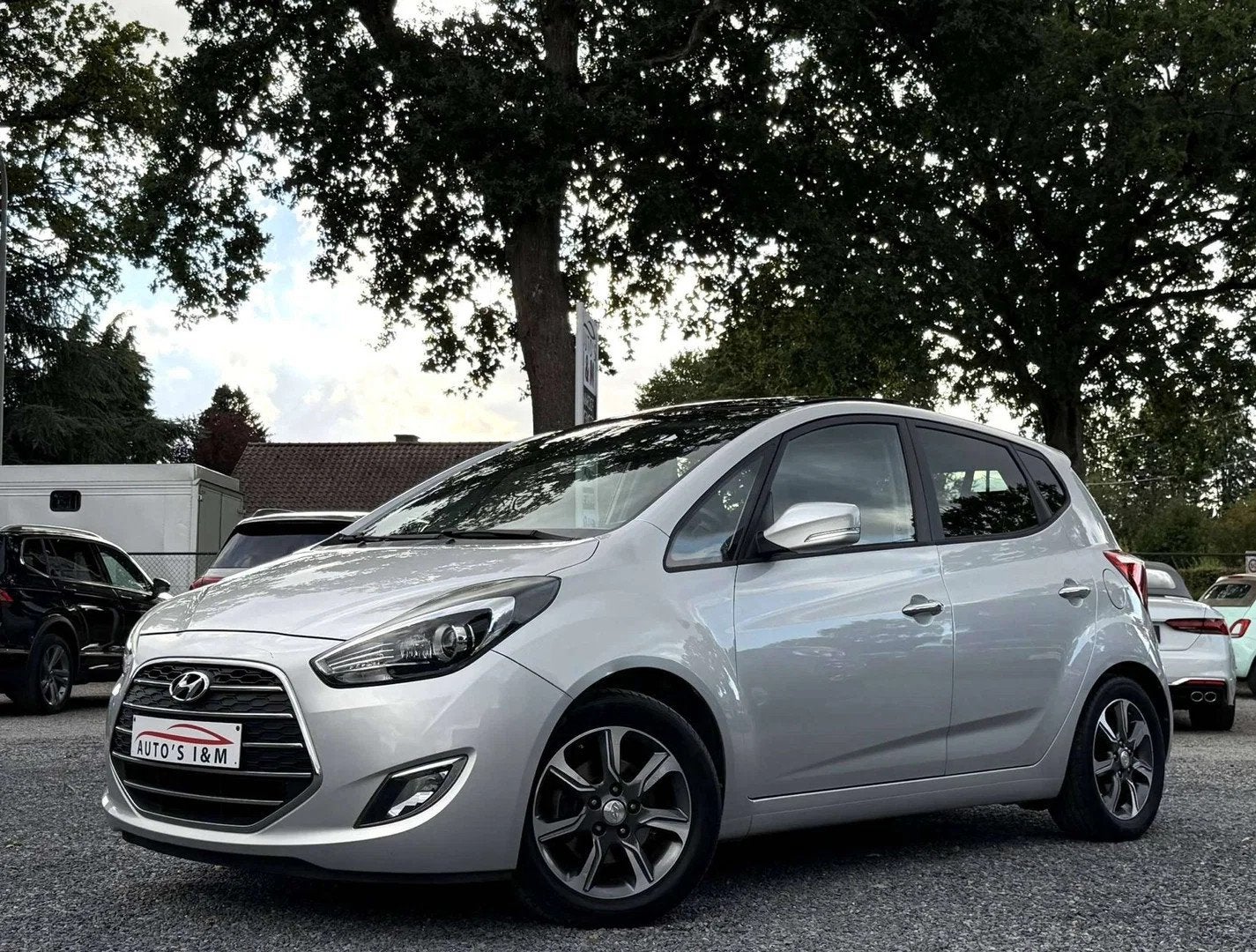 Hyundai ix20 1.6i Benzine - Automaat Pano Navi Zetelverw. Ga, Autos, Argent ou Gris, Achat, Entreprise, Autre carrosserie