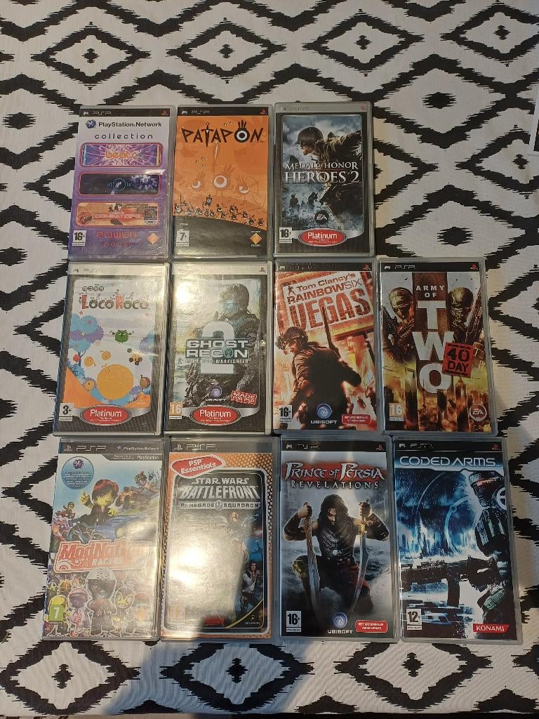 Spelletjes psp, Ophalen, Zo goed als nieuw