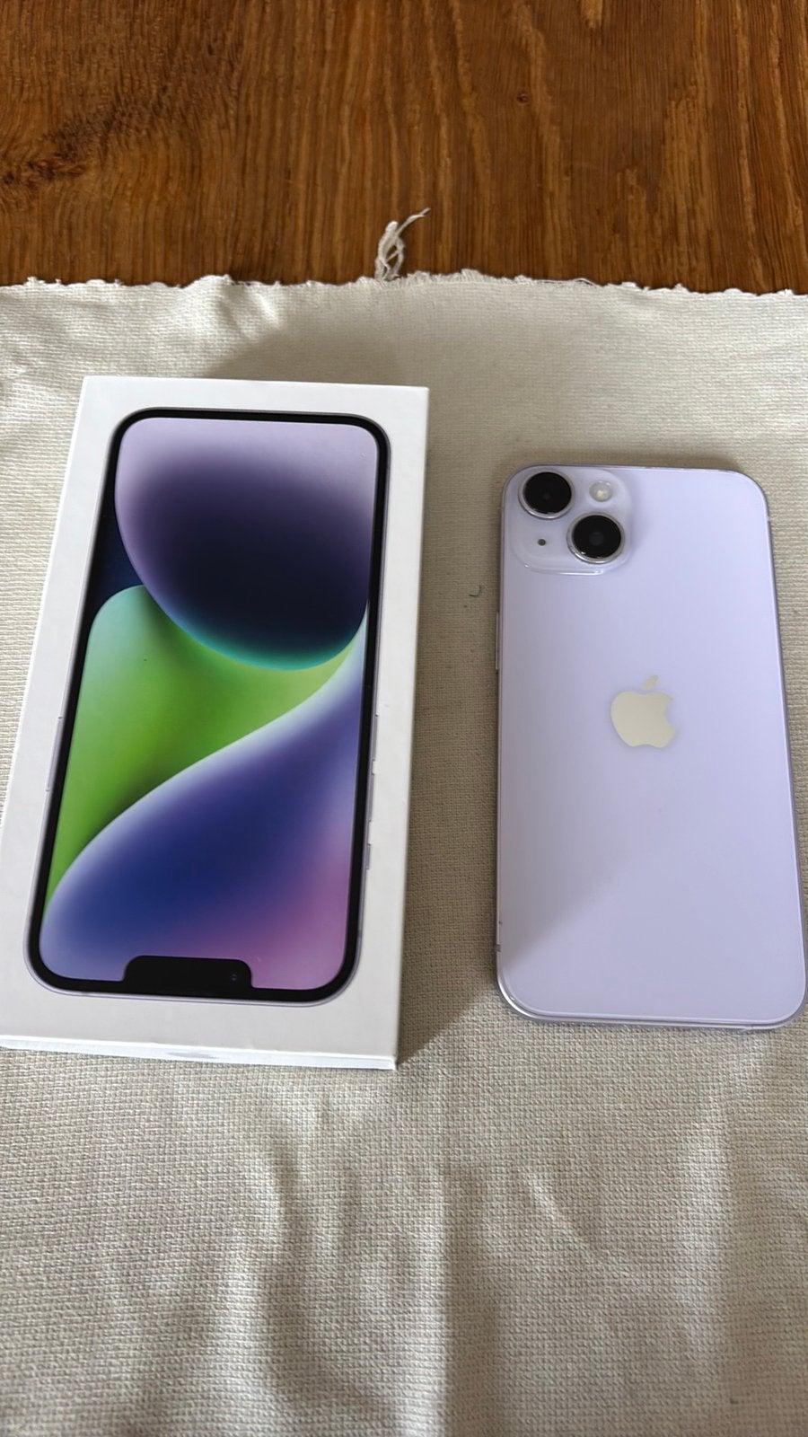 Iphone 14 purple 128Gb, Télécoms, Téléphonie mobile | Apple iPhone, 128 GB, 88 %, Comme neuf, Enlèvement
