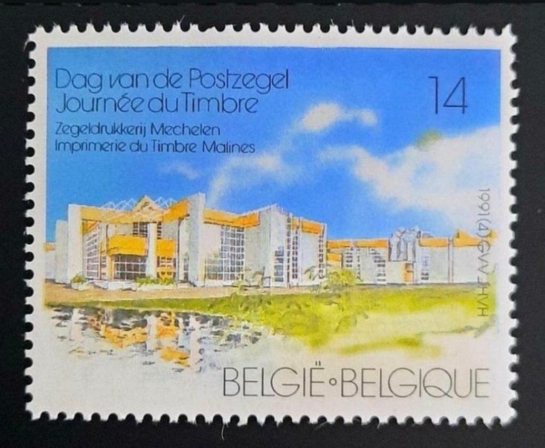 Belgique : COB 2404 ** Journée du timbre 1991., Timbres & Monnaies, Sans timbre, Neuf, Enlèvement ou Envoi, Non oblitéré