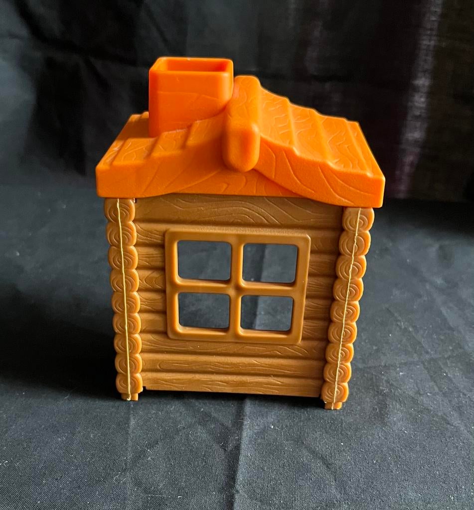 Vintage | Chalet | Maison forestière | Genre Playmobil, Enlèvement ou Envoi, Utilisé, Maison de poupées