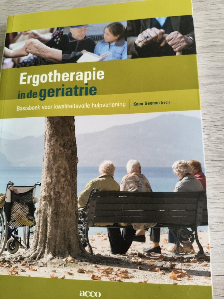 Ergotherapie in de geriatrie, Boeken, Ophalen of Verzenden