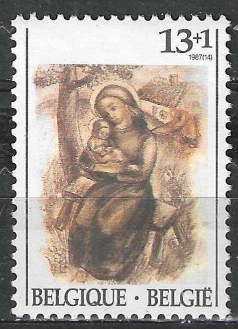 Belgie 1987 - Yvert/OBP 2269 - Kerstmis en Nieuwjaar (PF), Verzenden, Postfris, Postfris, Kerst