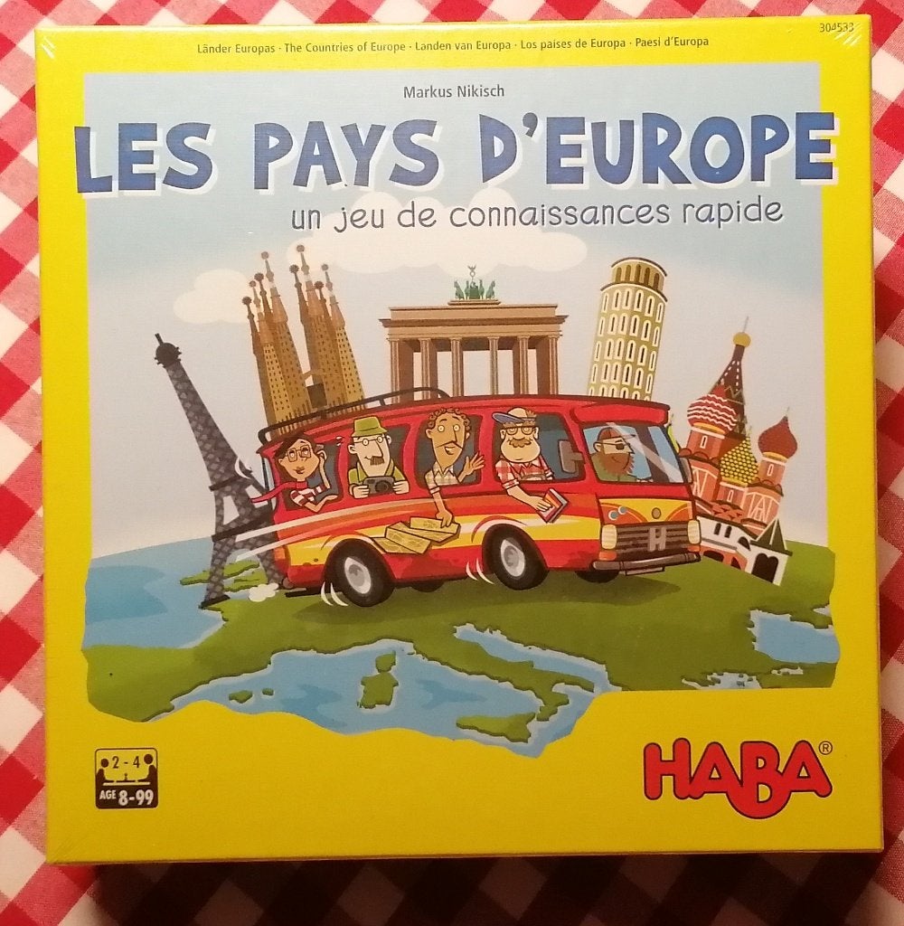 FOREST: Jeu Haba LES PAYS D'EUROPE, apd 8 ans, neuf!, Enlèvement ou Envoi, Neuf