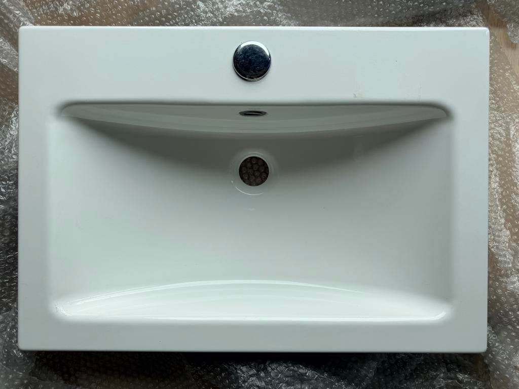 Alape inbouwwastafel 58,5x40,5, Enlèvement, Comme neuf, Lavabo