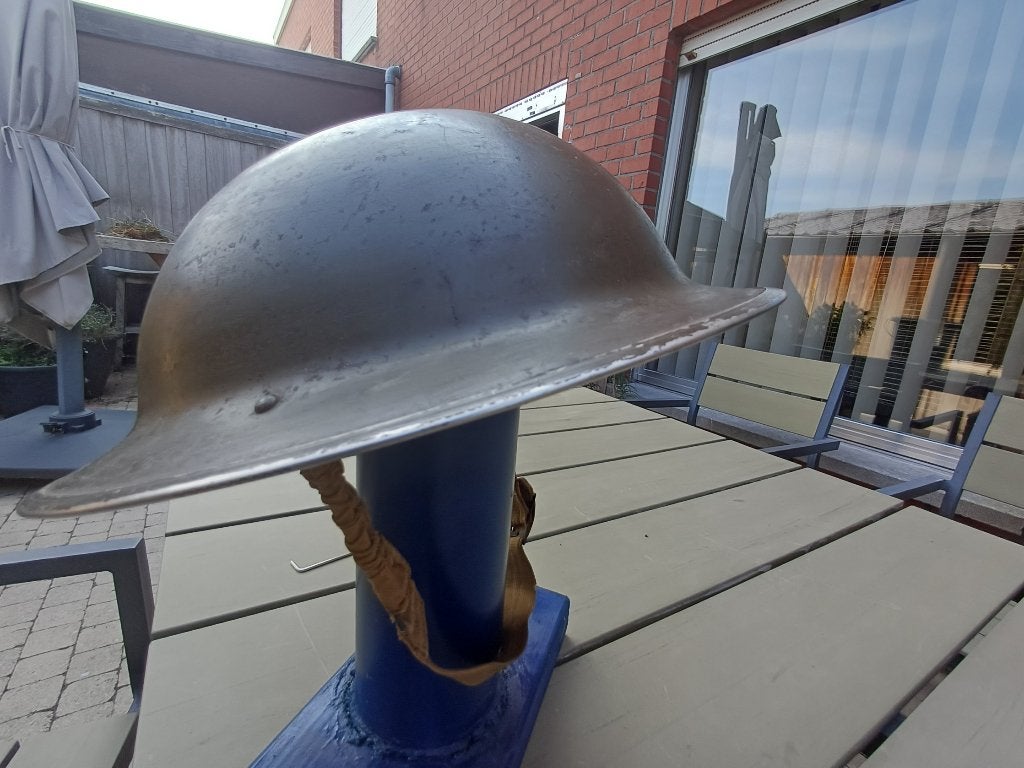 canadese helm tweede wereldoorlog, Verzamelen, Ophalen of Verzenden, Landmacht, Helm of Baret