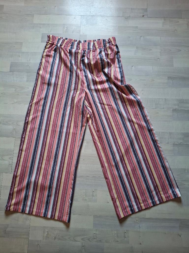 Gestreepte broek, Kleding | Dames, Broeken en Pantalons, Ophalen, Overige kleuren, Maat 42/44 (L), Zo goed als nieuw