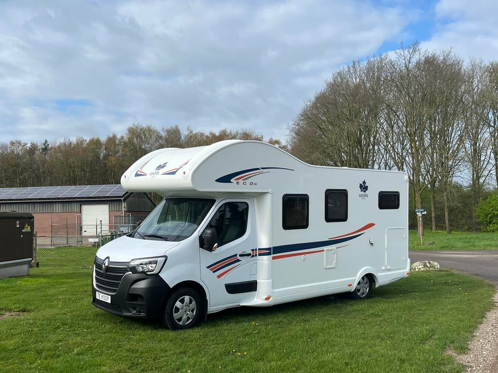 Mooie familie camper ! Zeer netjes 5 personen, Caravans en Kamperen, Alkoof, Particulier, Elektrische opstap, Airconditioning
