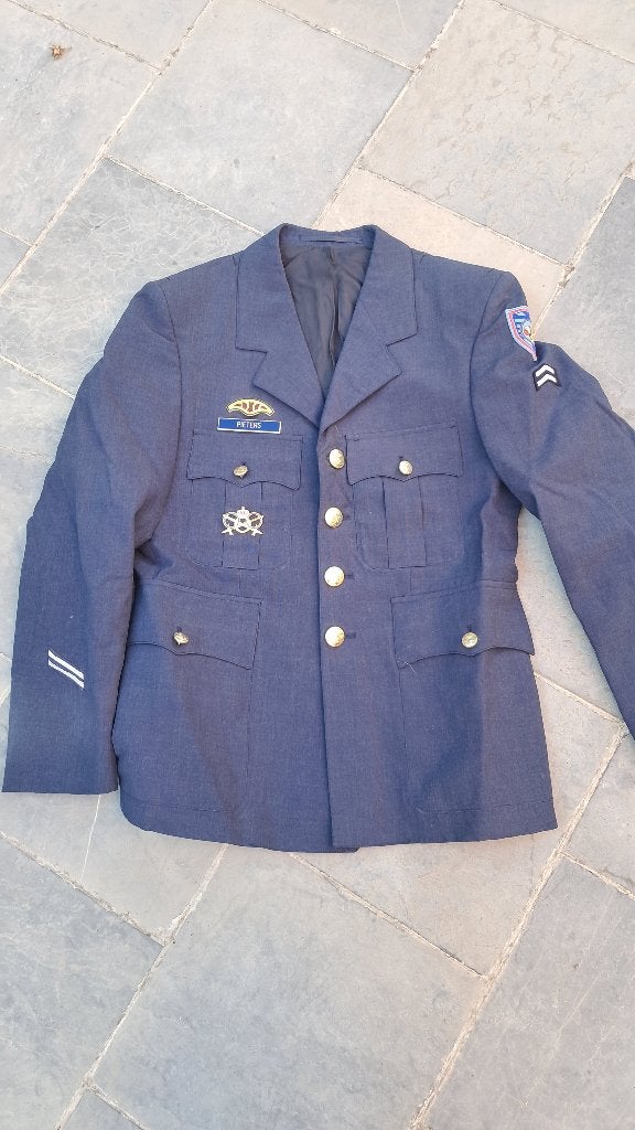 BELGIQUE - ABL - 7 VAREUSES FORCE AERIENNE, Enlèvement ou Envoi, Armée de l'air, Vêtements ou Chaussures