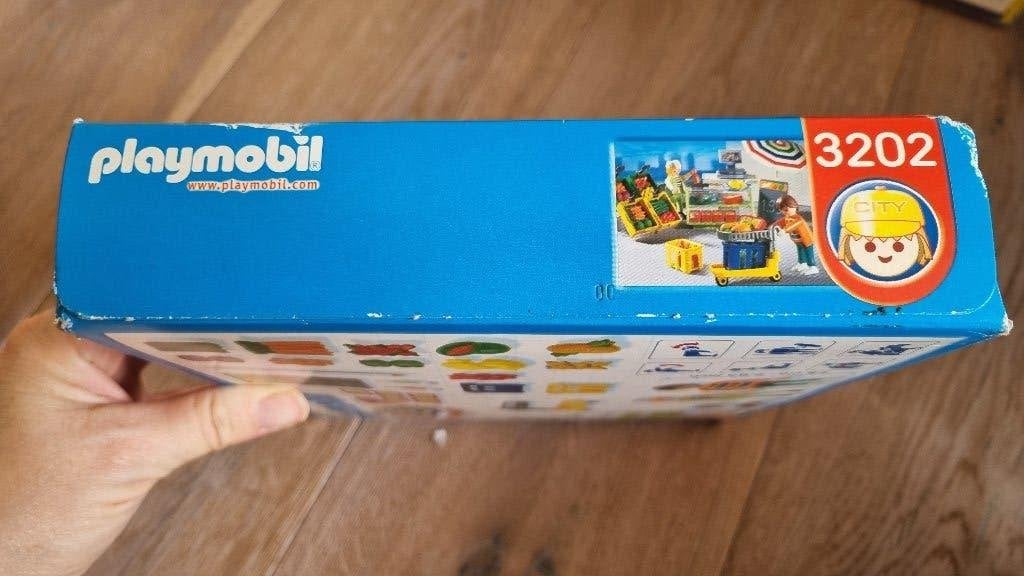 Playmobil 3202 Groentewinkel - Ongeopend (Verpakkingsschade), Ophalen, Complete set, Overige typen, Nieuw