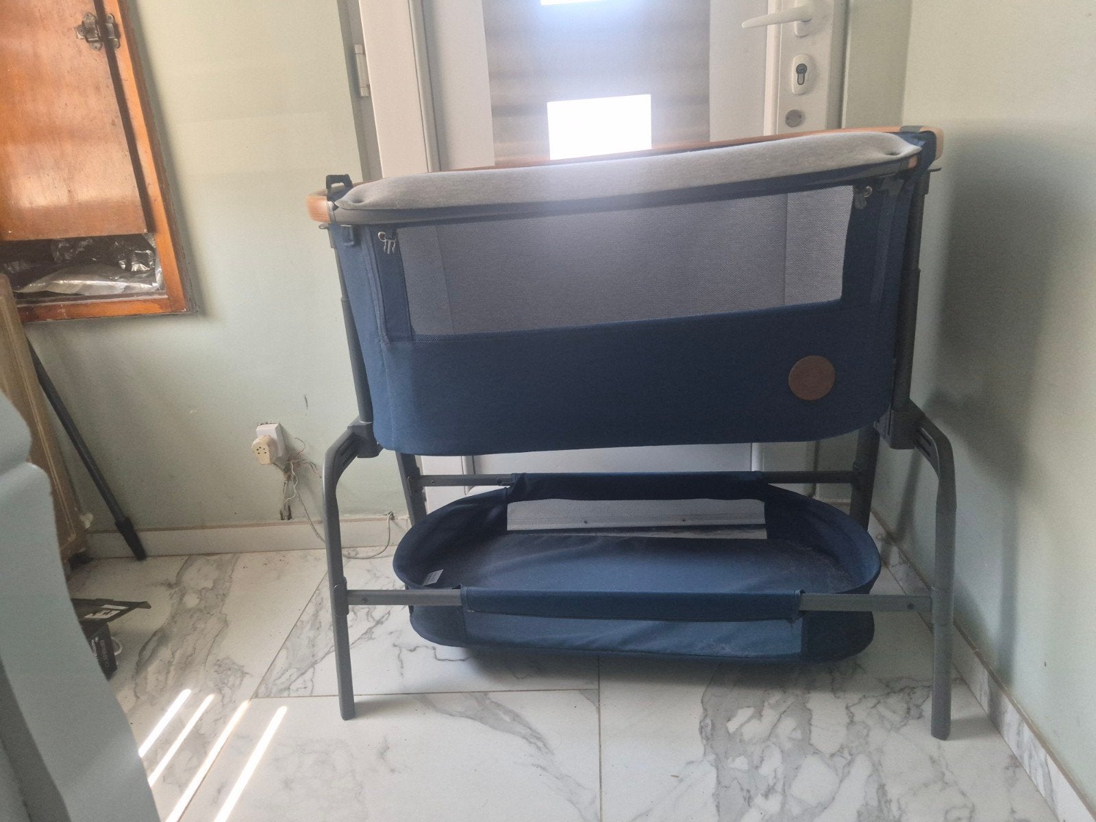 ​Maxi-Cosi Iora Co-Sleeper / Wiegje – Navy Blue, Ophalen, Zo goed als nieuw, Wieg