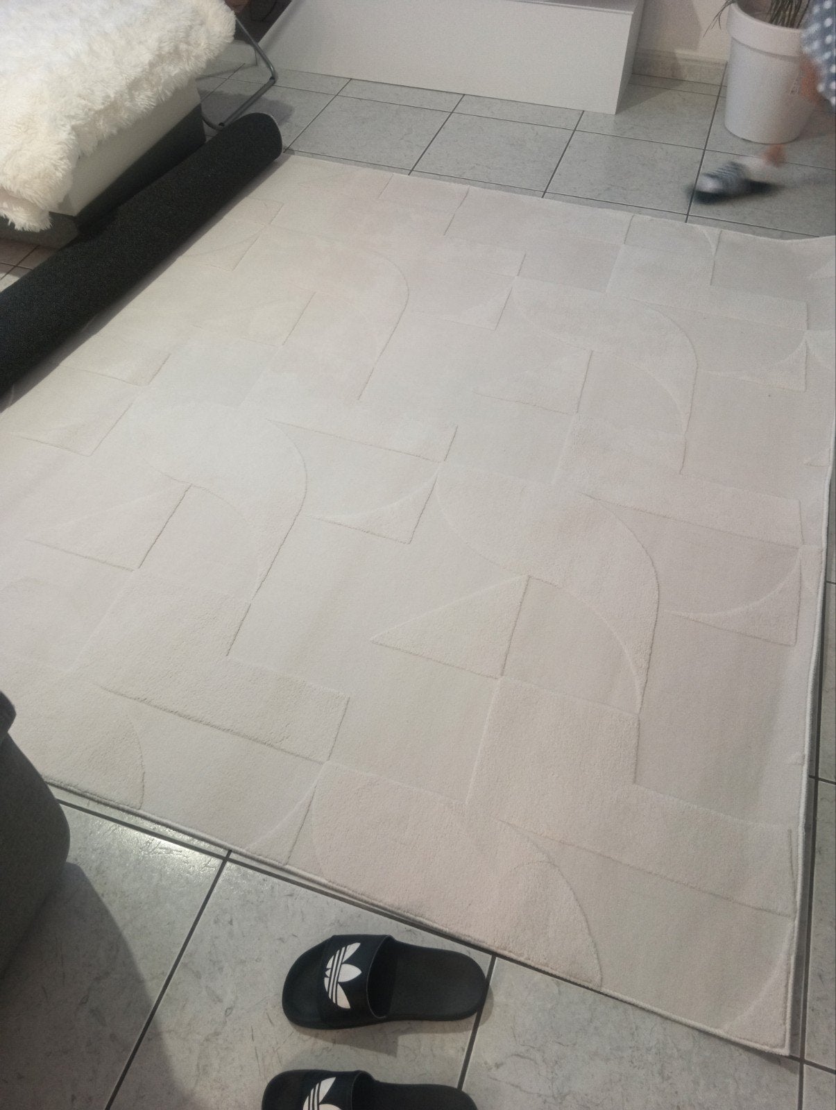 tapijt beige, Maison & Meubles, Enlèvement, Neuf, Beige, Tapis