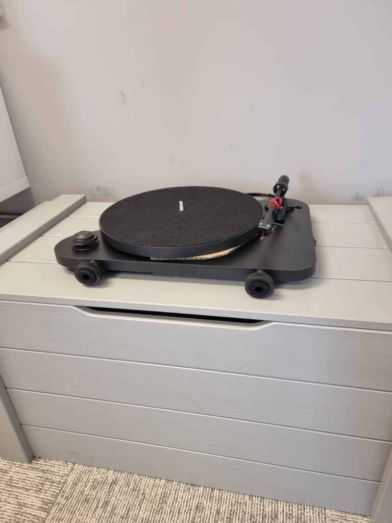 Pro-Ject | VT-E R OM5e | Platenspeler | Zwart, Audio, Tv en Foto, Platenspelers, Overige merken, Ophalen of Verzenden, Zo goed als nieuw
