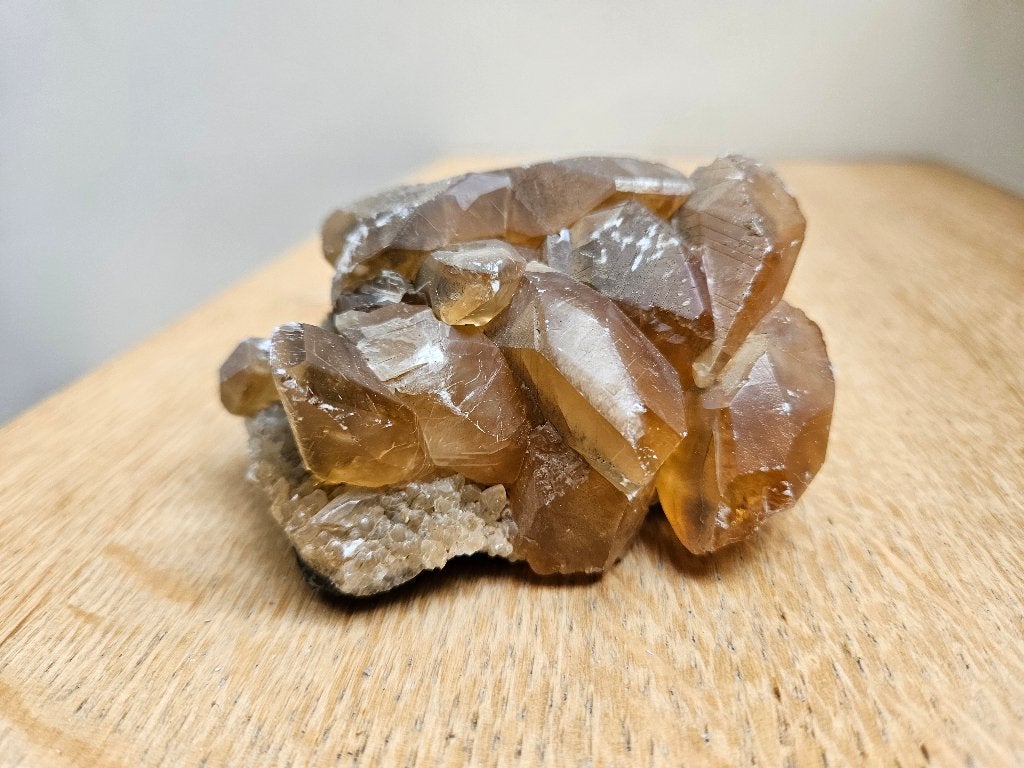 Calcite - Carrière Lepoivre (Biesmerée - Belgique), Ophalen of Verzenden