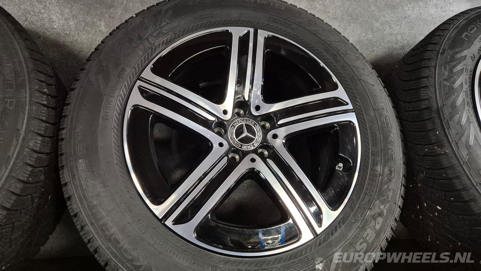 18 inch velgen origineel Mercedes GLC X254 winterbanden, 18 inch, Gebruikt, -, -