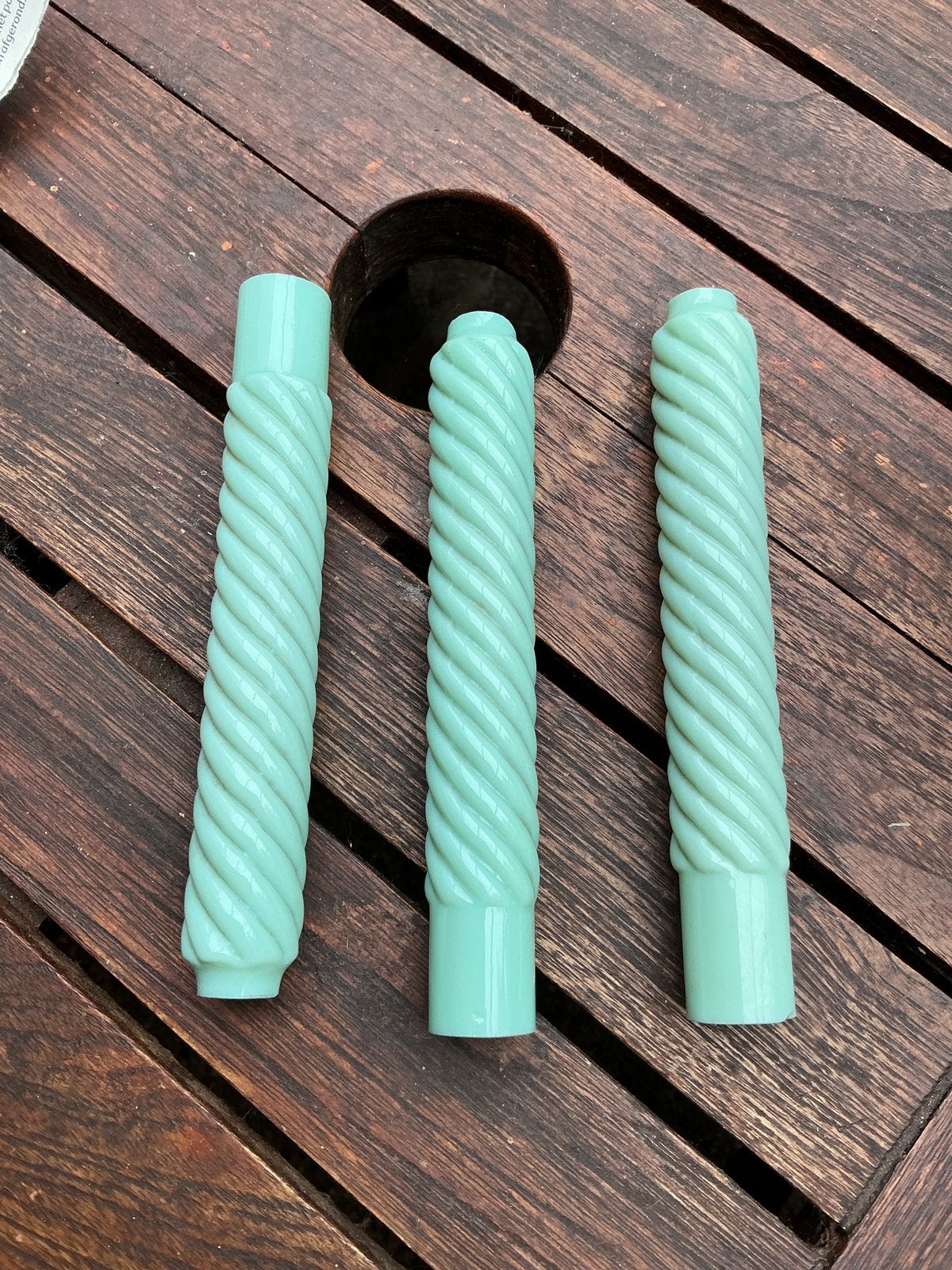 Bougies en opaline, Antiquités & Art, Enlèvement, Verre