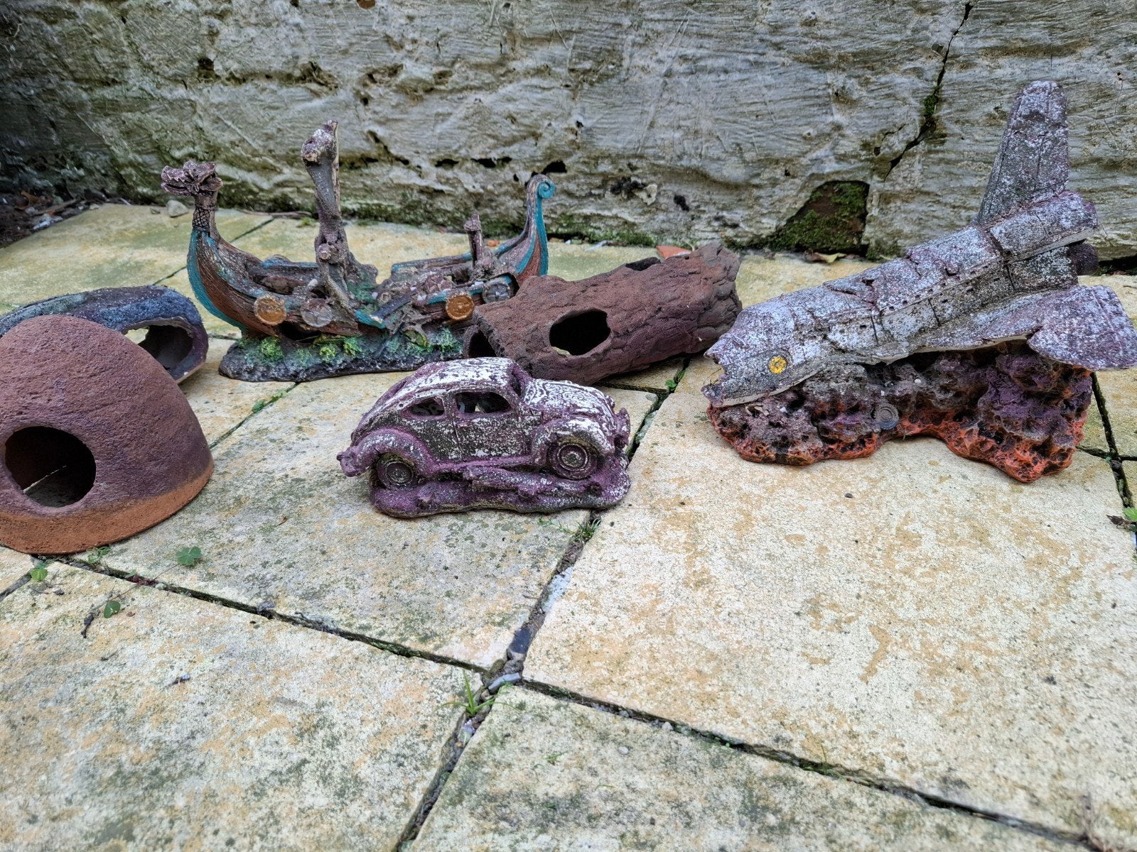 Aquarium decoratie, Dieren en Toebehoren, Ophalen, Decoratie