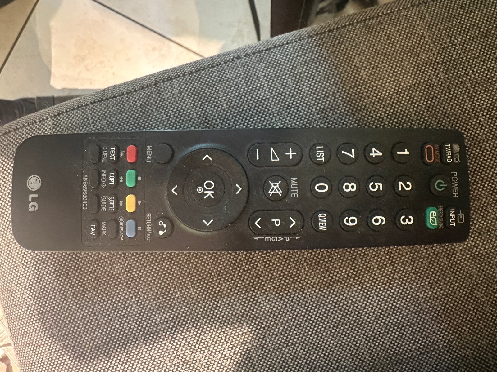 LG tv te koop, Ophalen, Gebruikt, Origineel, Game console
