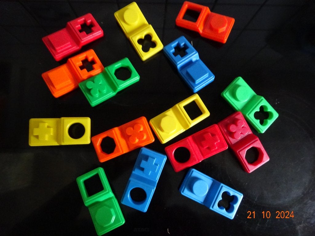Fisher-Price dominostenen **VINTAGE*1989**, Ophalen of Verzenden