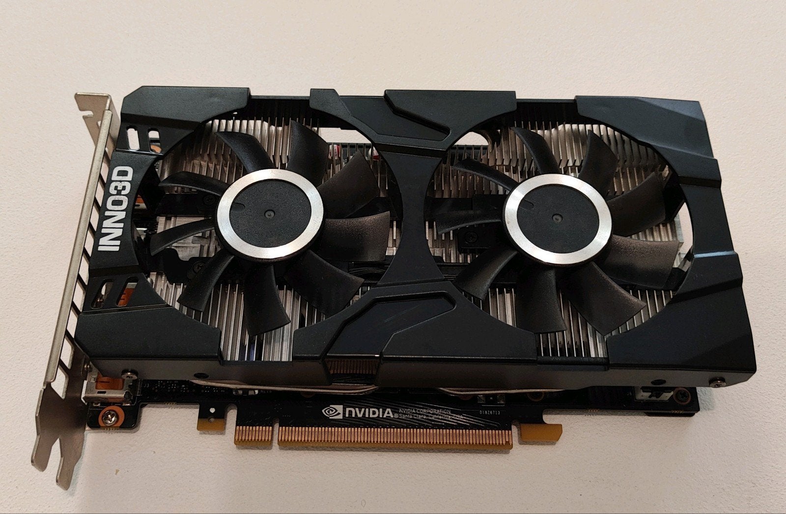 NVIDIA GTX 1660ti 6GB grafische kaart als nieuw, PCI-Express 3, GDDR6, Ophalen of Verzenden, Zo goed als nieuw
