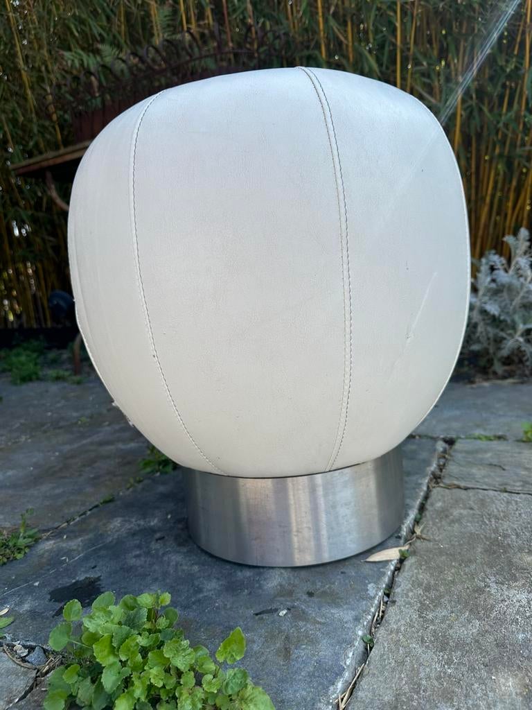 Terras/zwembad  poef, Tuin en Terras, Tuinsets en Loungesets, Ophalen, Inox, Zo goed als nieuw, Stoel