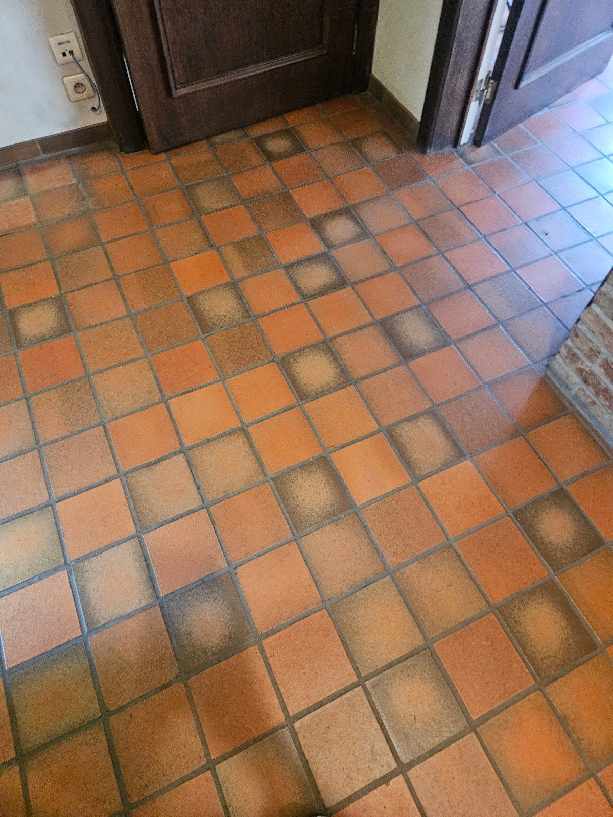 Gratis authentieke terracotta vloer 75 m². Zelf afbreken!, Ophalen
