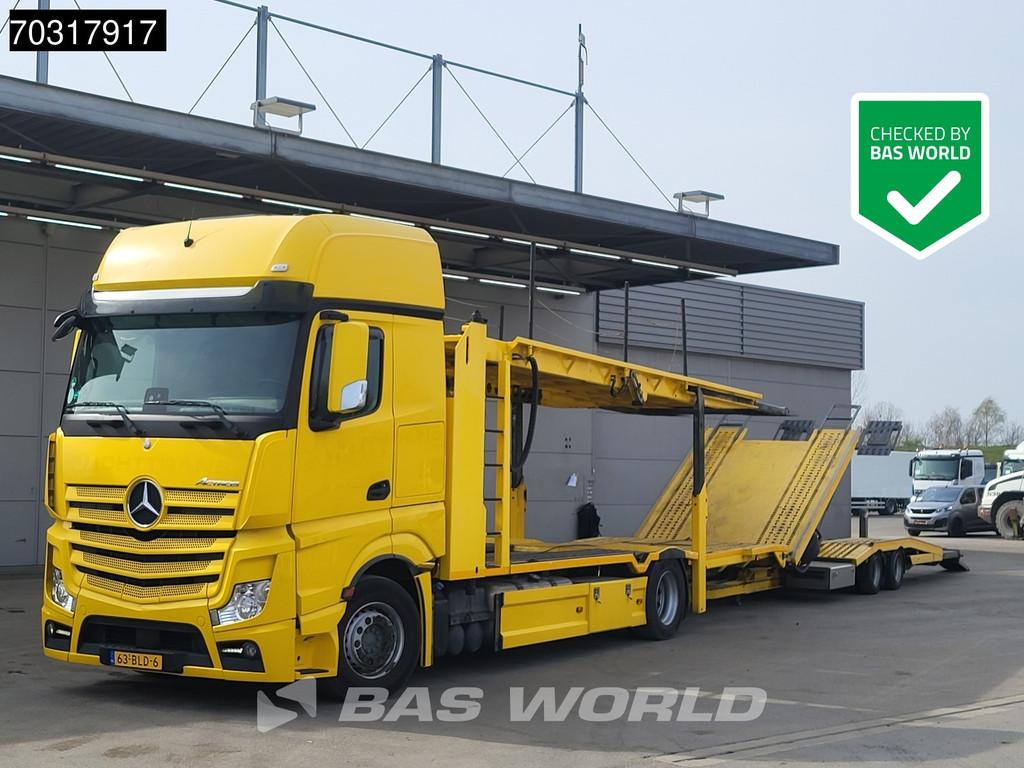 Mercedes Actros 1845 4X2 NL-Combi Car transporter GS Meppel, Achat, Euro 6, Entreprise, Autres couleurs