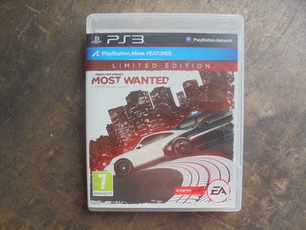 Need For Speed Most Wanted voor PS3 (zie foto's), Games en Spelcomputers, Games | Sony PlayStation 3, Gebruikt, 1 speler, Racen en Vliegen